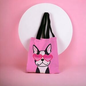 NEW! French Bulldog  graphic tote BTQ